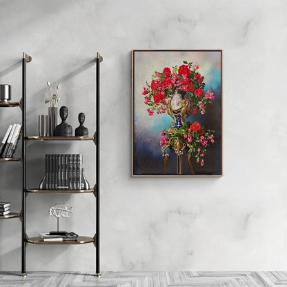 Vazoda Hayat Yağlı Boya Tablosu