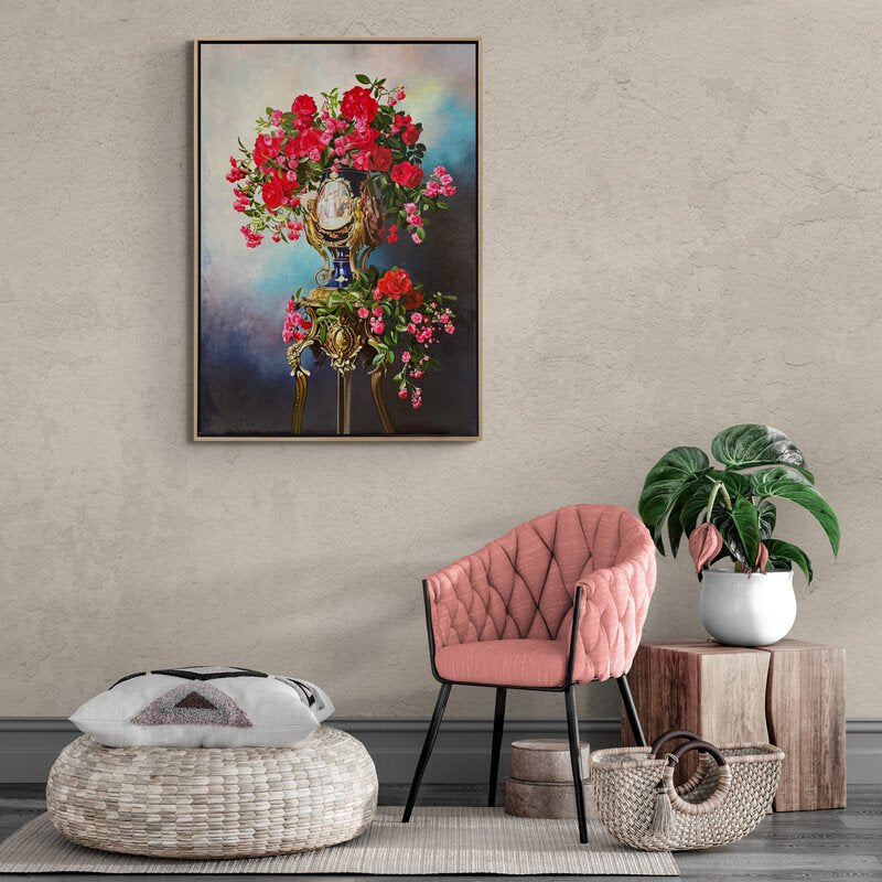 Vazoda Hayat Yağlı Boya Tablosu