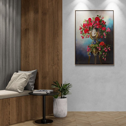 Vazoda Hayat Yağlı Boya Tablosu