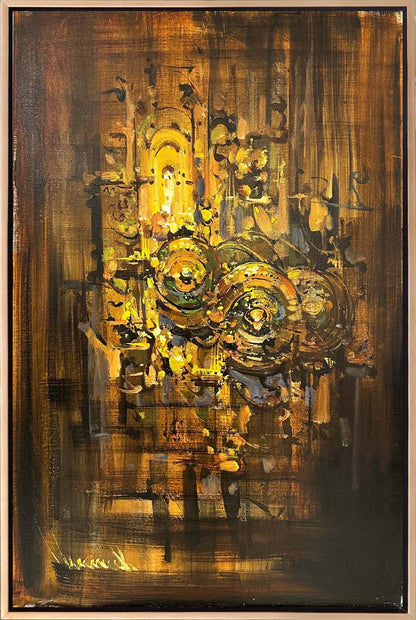 Zihnin Labirentleri Yağlı Boya Tablosu