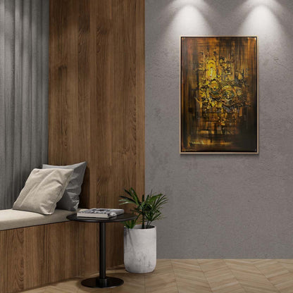 Zihnin Labirentleri Yağlı Boya Tablosu