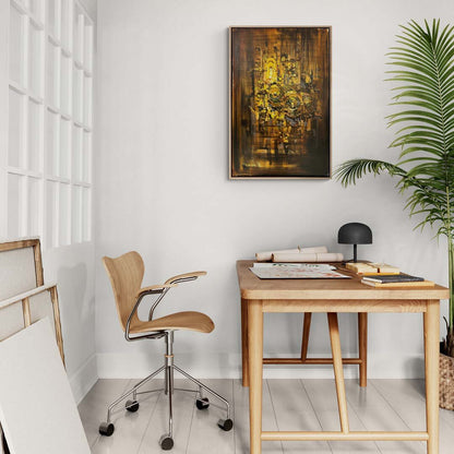 Zihnin Labirentleri Yağlı Boya Tablosu