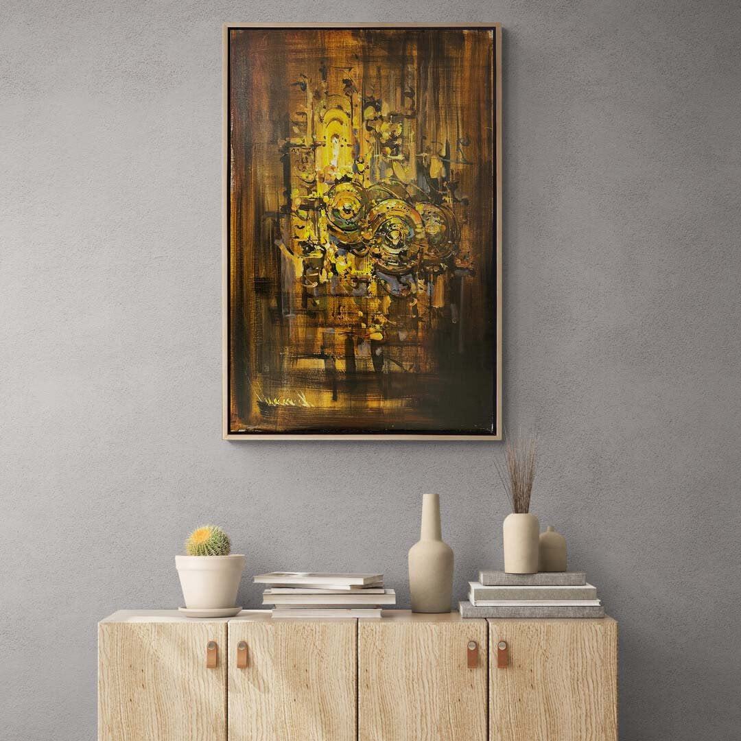 Zihnin Labirentleri Yağlı Boya Tablosu