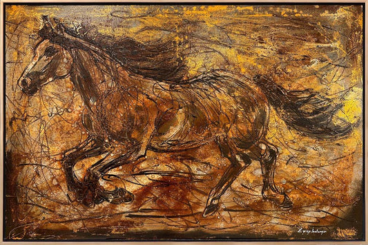 Yayla Rüzgarı Yağlı Boya Tablosu