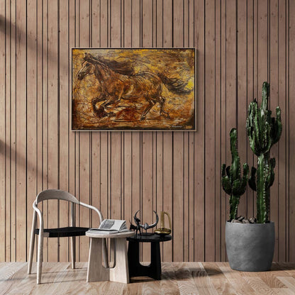 Yayla Rüzgarı Yağlı Boya Tablosu