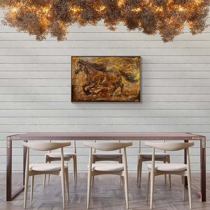 Yayla Rüzgarı Yağlı Boya Tablosu