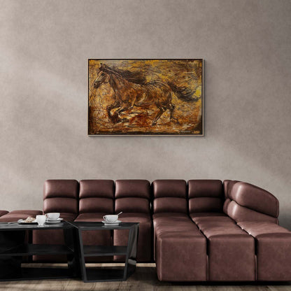 Yayla Rüzgarı Yağlı Boya Tablosu