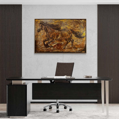 Yayla Rüzgarı Yağlı Boya Tablosu