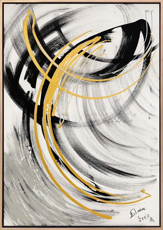 Duygusal Dalga Yağlı Boya Tablosu