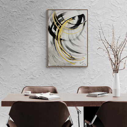 Duygusal Dalga Yağlı Boya Tablosu