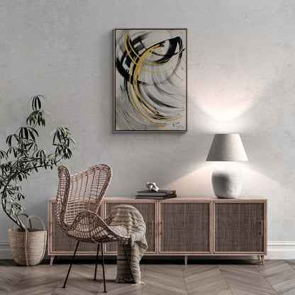 Duygusal Dalga Yağlı Boya Tablosu