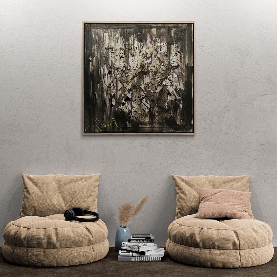 Çığlık Duvarı Yağlı Boya Tablosu