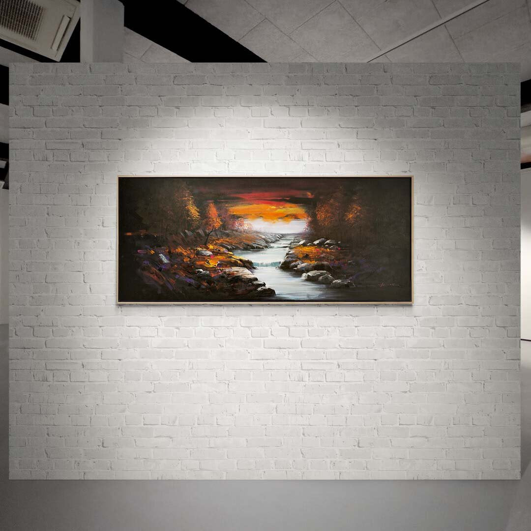 Gizemli Orman Yağlı Boya Tablosu