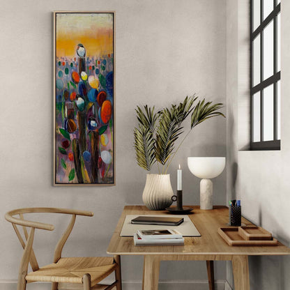 Cümbüşün Melodisi Yağlı Boya Tablosu