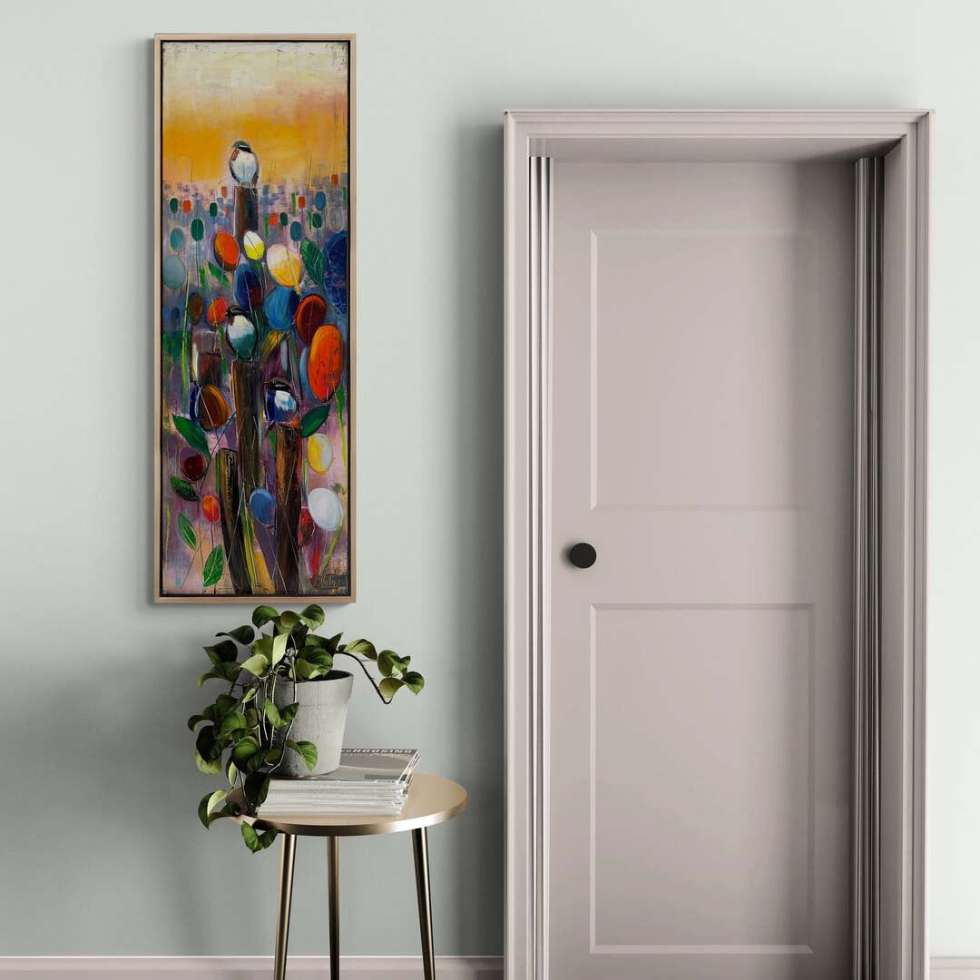 Cümbüşün Melodisi Yağlı Boya Tablosu