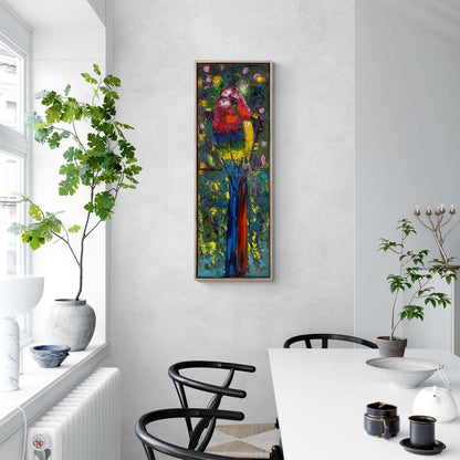 Parlak Tüylerin Güzelliği Yağlı Boya Tablosu