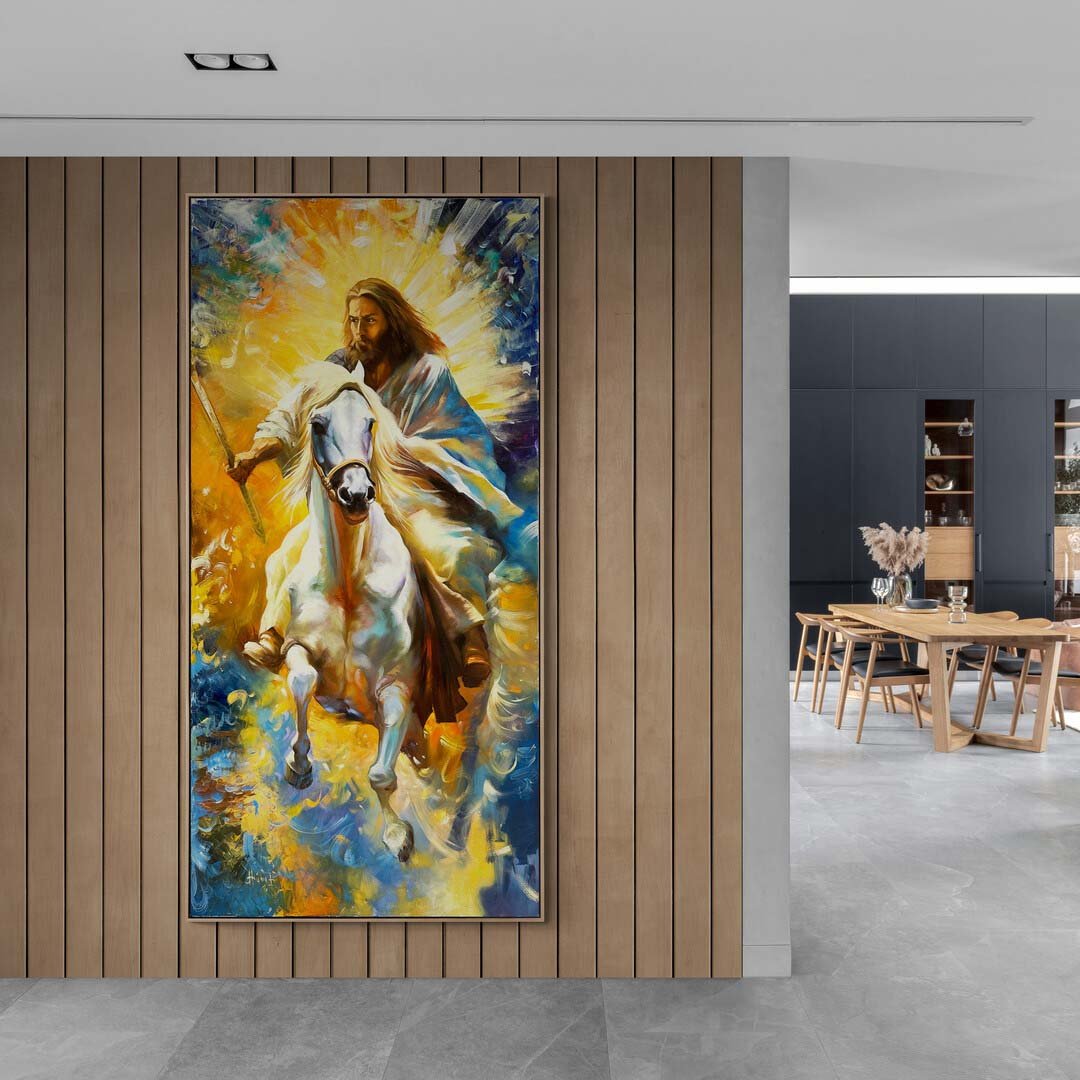 İsa'nın Yükselişi Yağlı Boya Tablosu