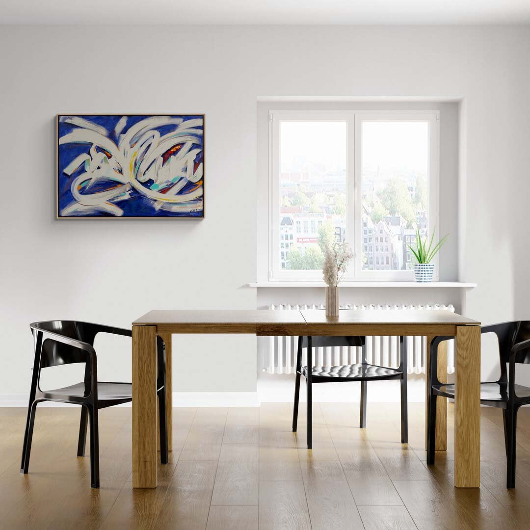 Soyut Düşler Yağlı Boya Tablosu