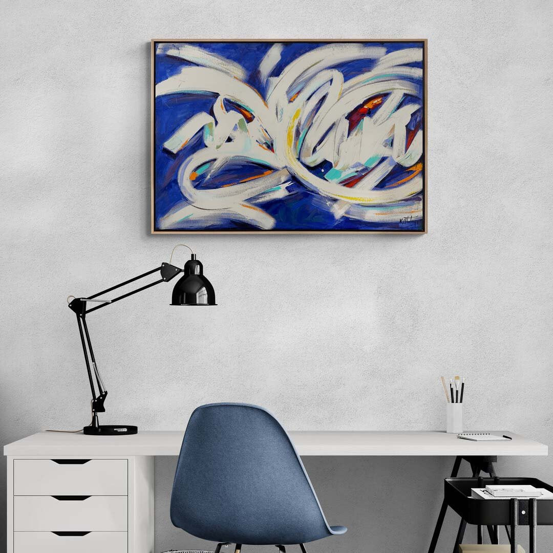 Soyut Düşler Yağlı Boya Tablosu