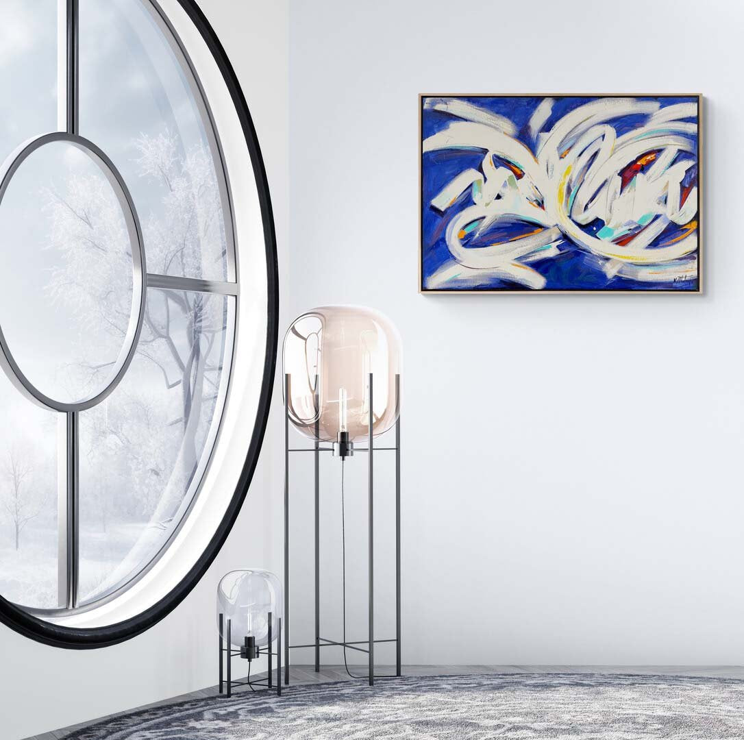 Soyut Düşler Yağlı Boya Tablosu