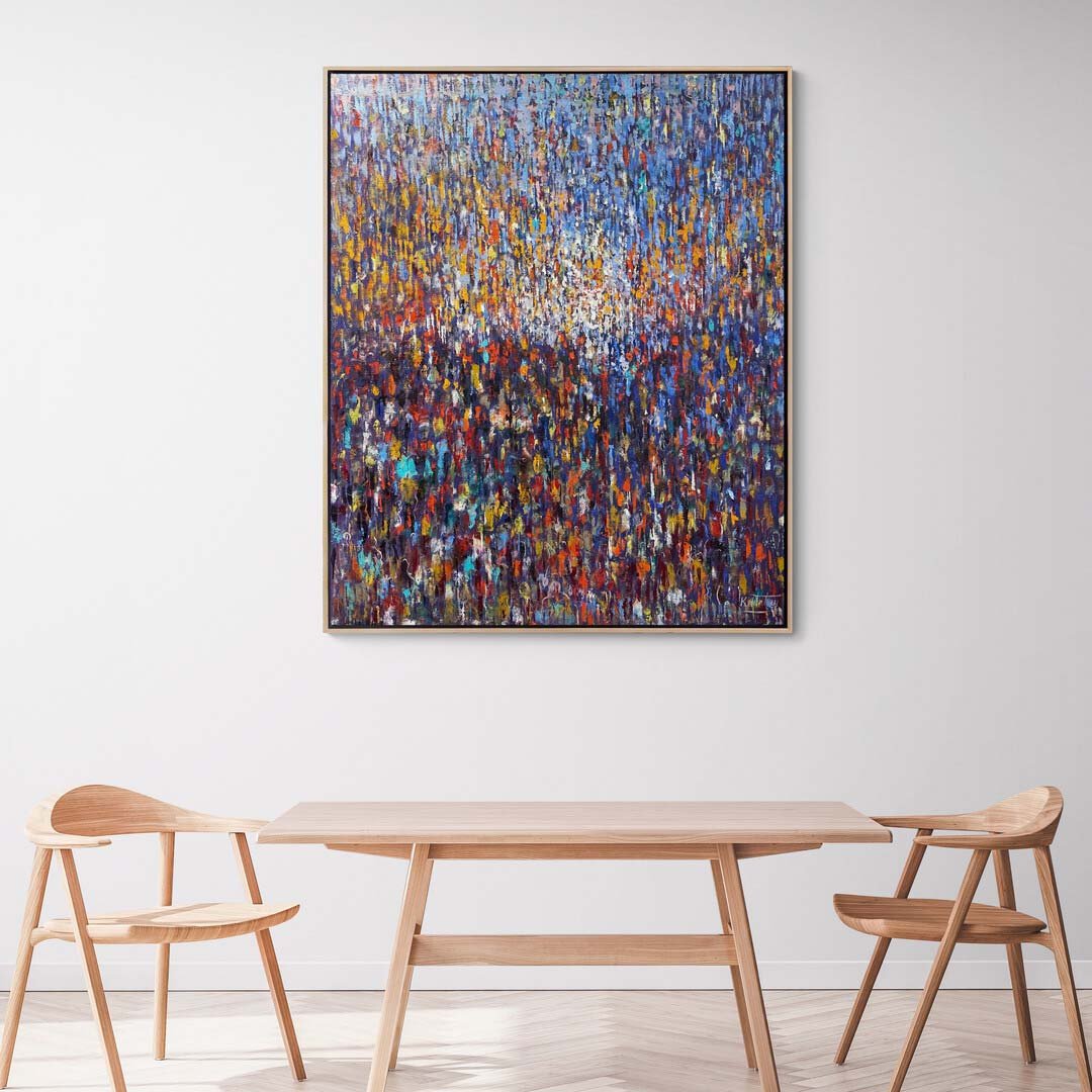 Hayal Damlaları Yağlı Boya Tablosu