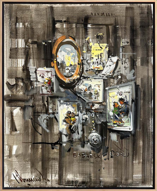 Rüya Parçaları Yağlı Boya Tablosu