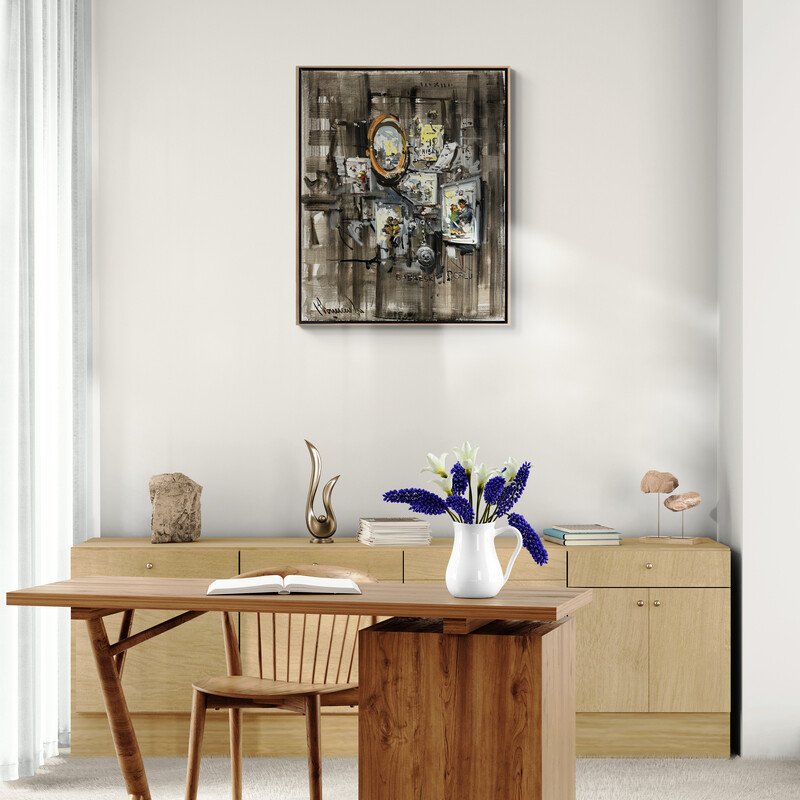 Rüya Parçaları Yağlı Boya Tablosu