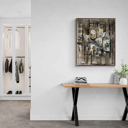 Rüya Parçaları Yağlı Boya Tablosu