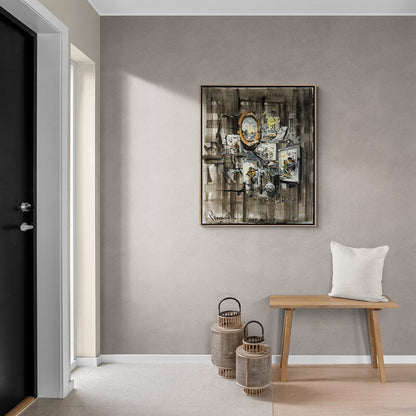 Rüya Parçaları Yağlı Boya Tablosu