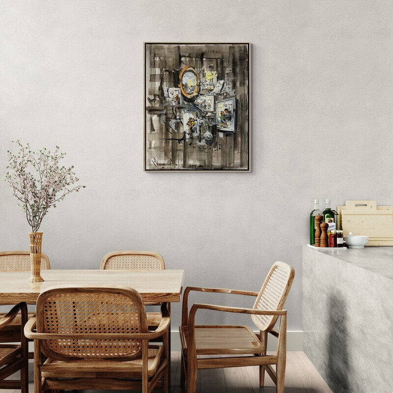 Rüya Parçaları Yağlı Boya Tablosu