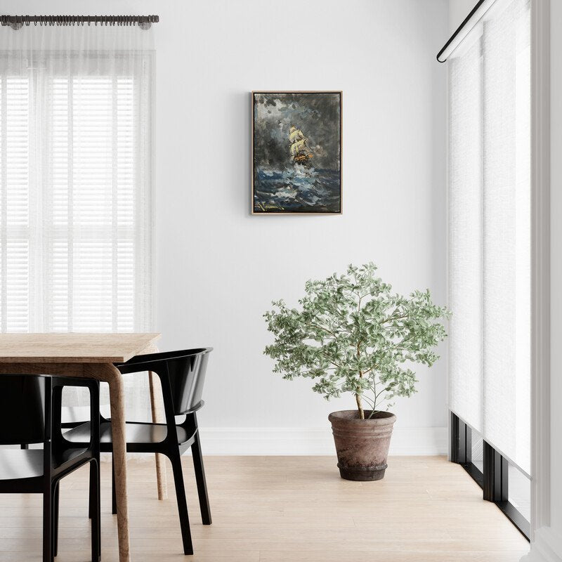 Fırtına Yağlı Boya Tablosu