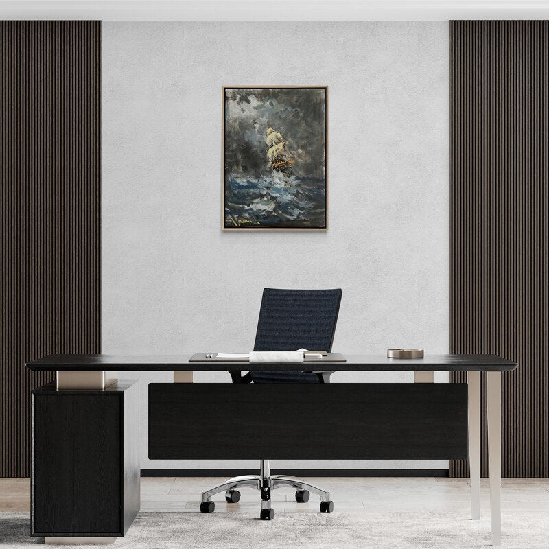 Fırtına Yağlı Boya Tablosu