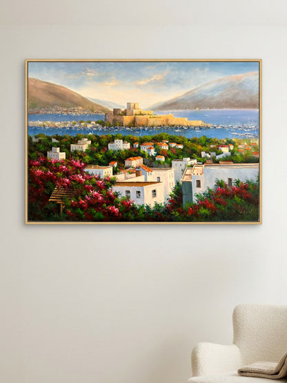 Bodrum Kalesi'nden Yağlı Boya Tablosu Simurg Sanatevi