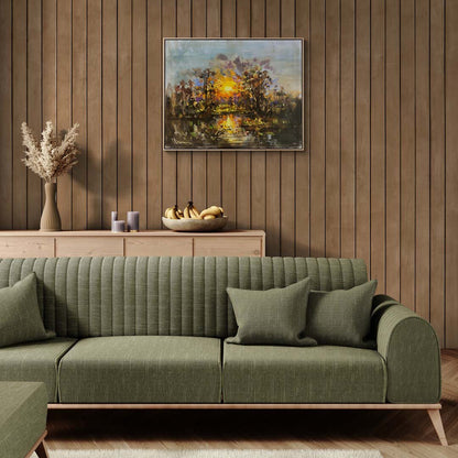 Doğanın Masalı Yağlı Boya Tablosu