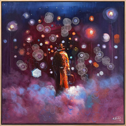 Yolculuğun Ruhu Yağlı Boya Tablosu