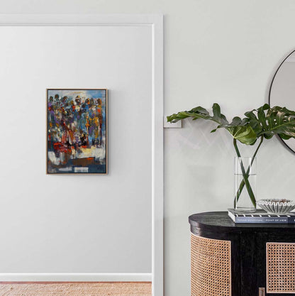 Soyut Renk Rüyası Yağlı Boya Tablosu