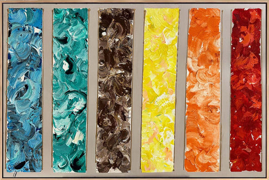 Elementlerin Rengi Yağlı Boya Tablosu