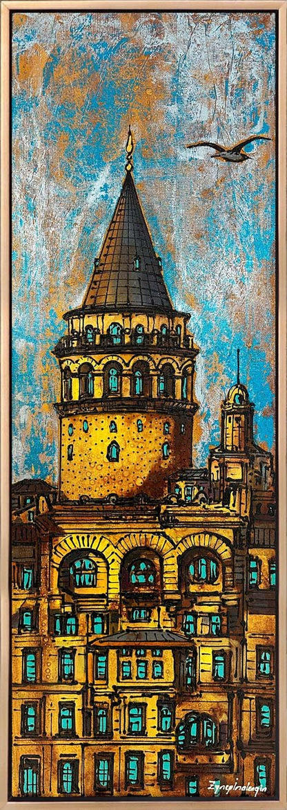 Tarihin Hikayesi Yağlı Boya Tablosu