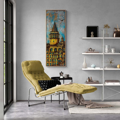 Tarihin Hikayesi Yağlı Boya Tablosu