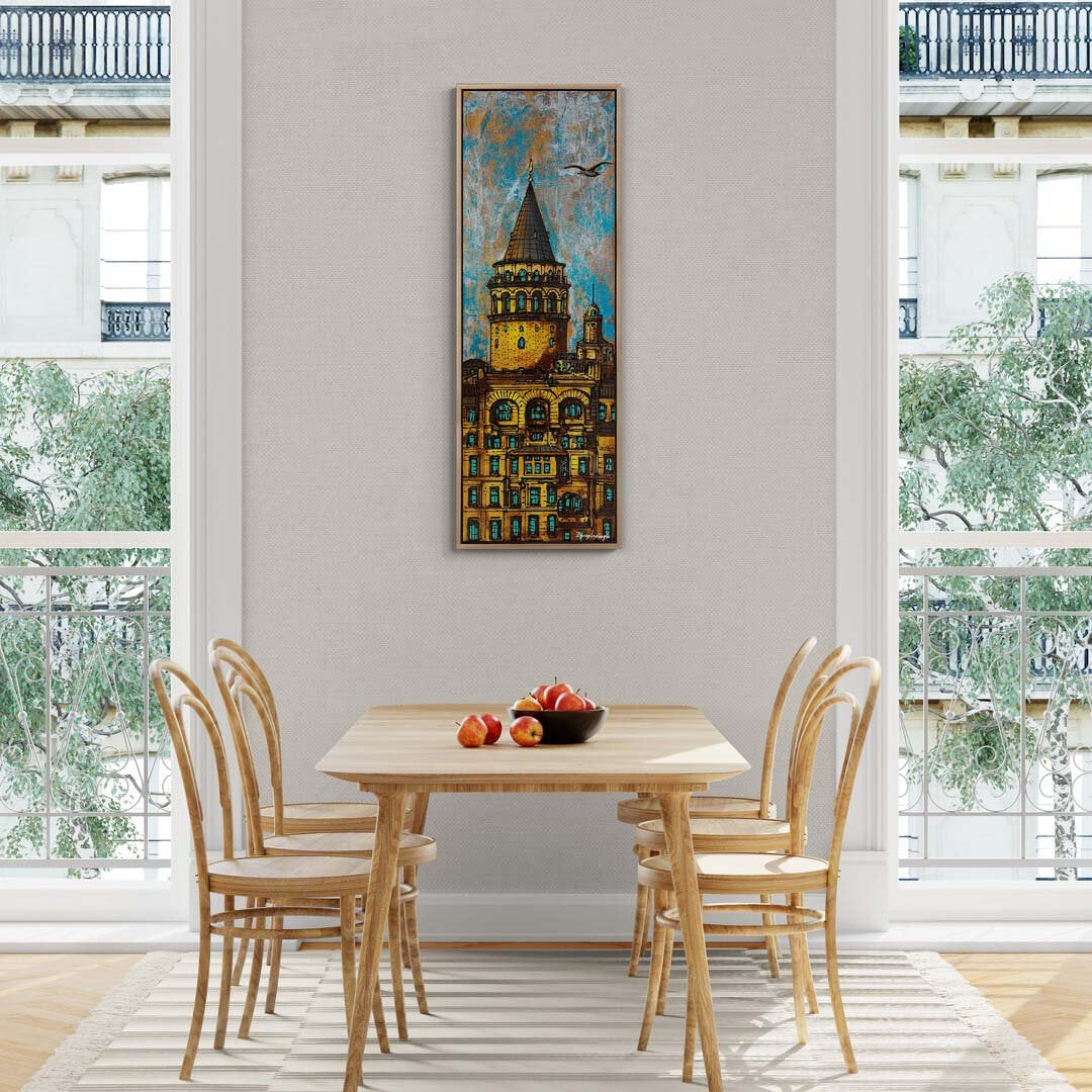 Tarihin Hikayesi Yağlı Boya Tablosu