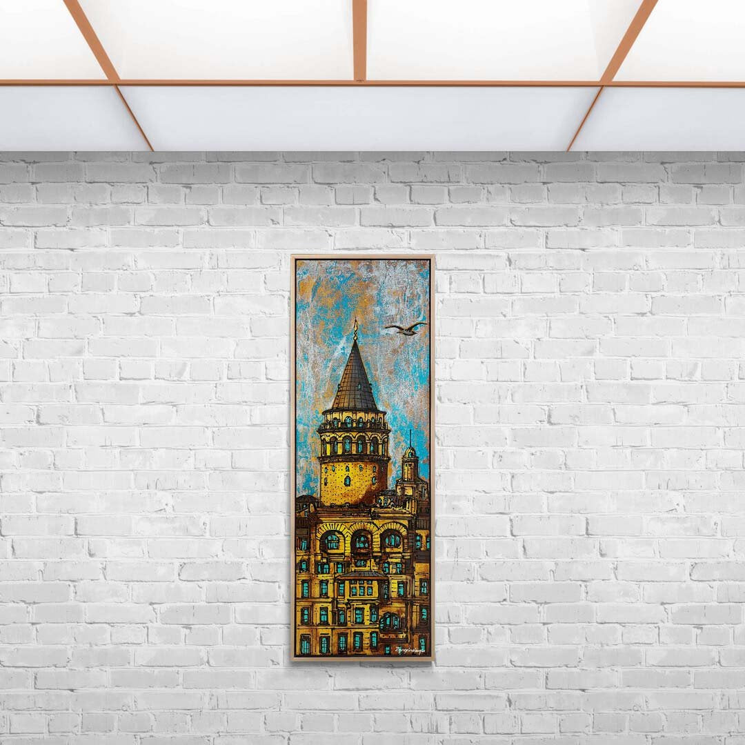 Tarihin Hikayesi Yağlı Boya Tablosu