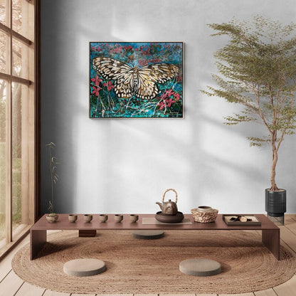 Kelebek Etkisi Yağlı Boya Tablosu