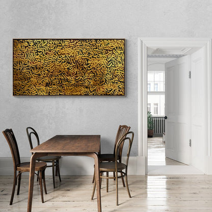 Meşk Hat Sanatı Tablosu