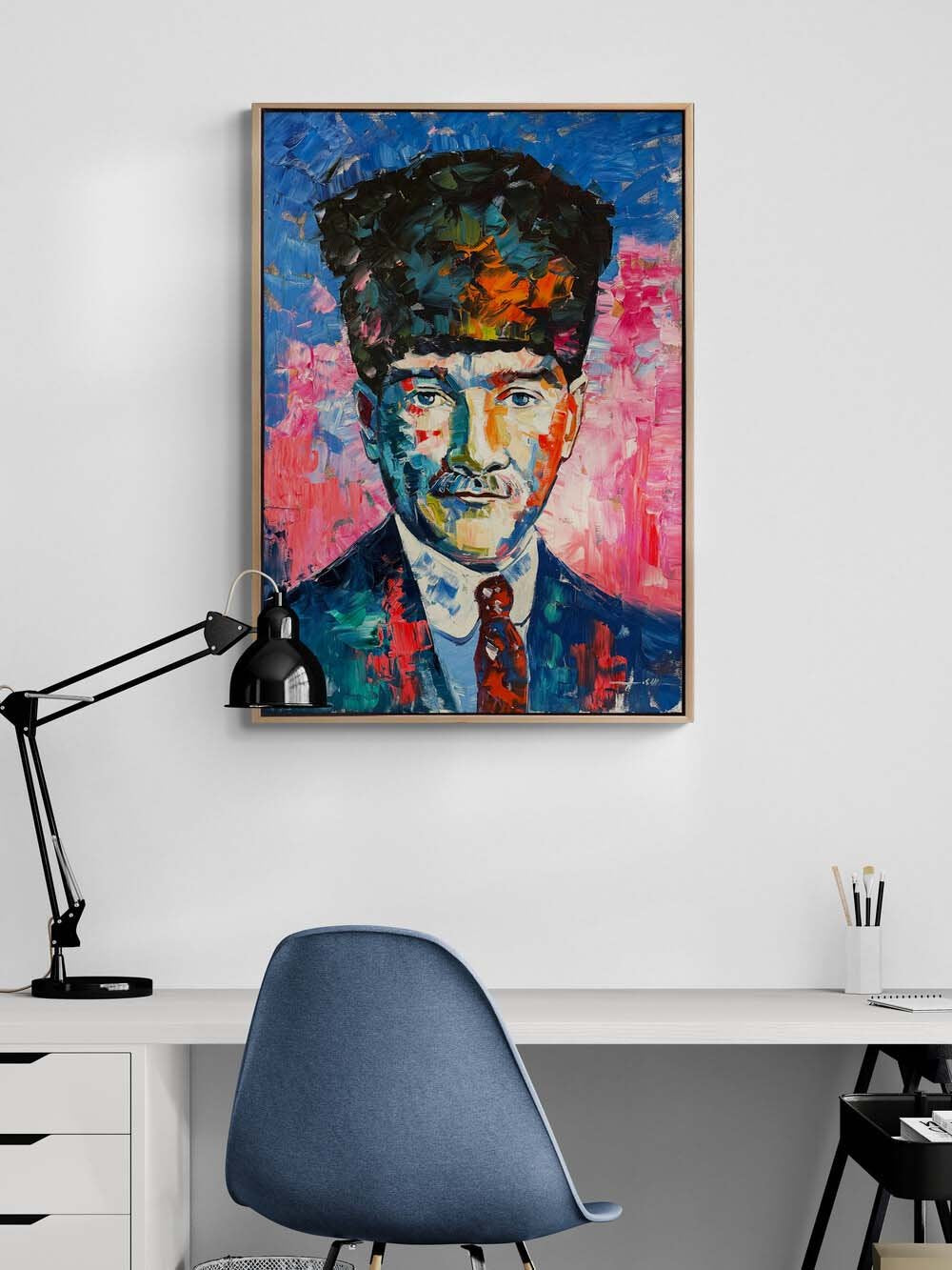 Cumhuriyetin Yüzü Yağlı Boya Tablosu