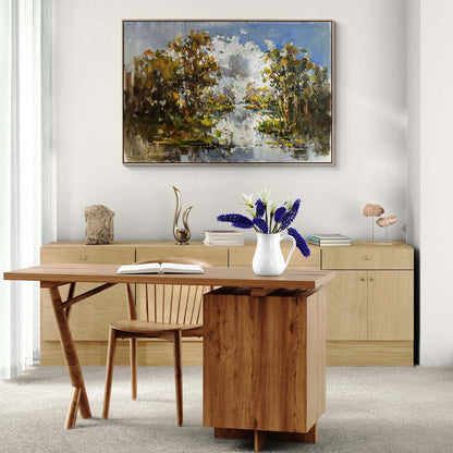 Doğanın Kalbinde Yağlı Boya Tablosu