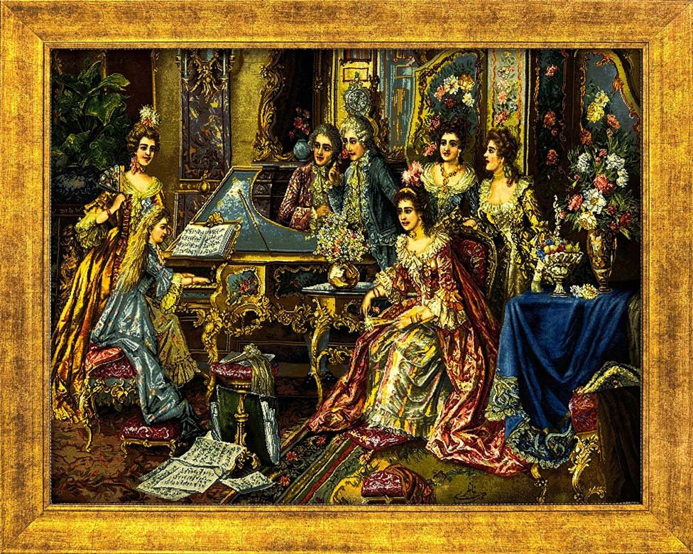 Saray Geceleri El Dokuma Tablosu