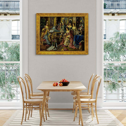 Saray Geceleri El Dokuma Tablosu