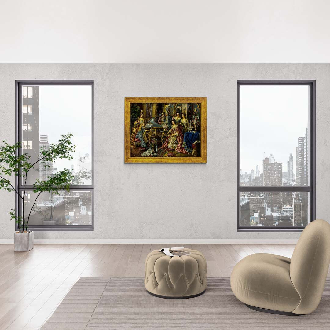 Saray Geceleri El Dokuma Tablosu