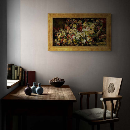 Çiçek Patlaması El Dokuma Tablosu