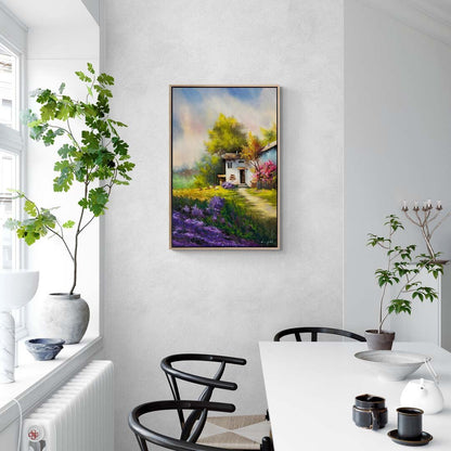 Doğanın Renkleri ve Ev Yağlı Boya Tablosu